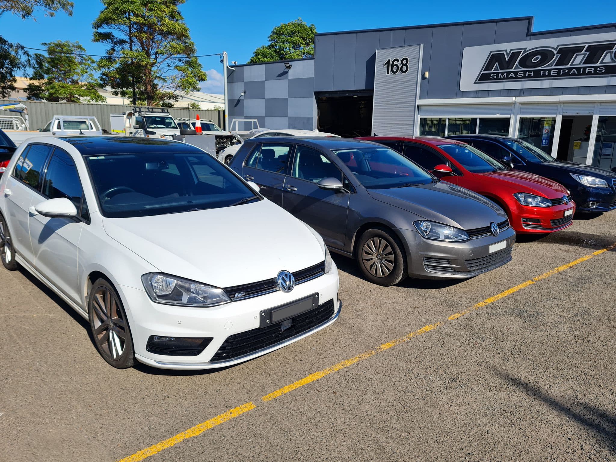 Volkswagens ready for pickup